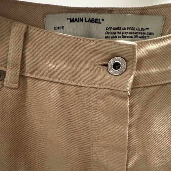 OFF WHITE  Straight Jeans - Picture 1 of 9